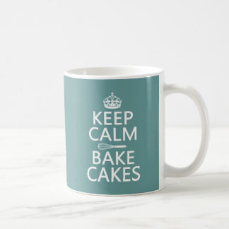 Taza De Café Guarde la calma y cueza las tortas