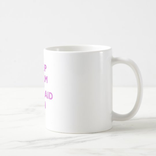 Taza De Café Guarde la calma y la sirena encendido