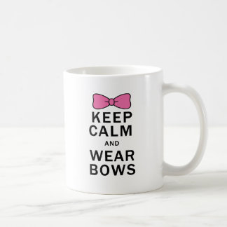 Taza De Café Guarde la calma y lleve los arcos