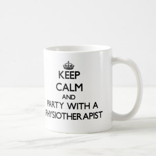 Taza De Café Guarde la calma y vaya de fiesta con un