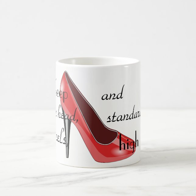 Taza De Café Guarde su cabeza, talones, y estilete de los (Centro)