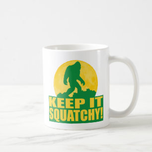 Taza De Café ¡GUÁRDELO SQUATCHY! CORTEZA especial EN la edici