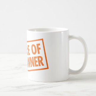 Taza De Café Guárdese de dueño de arma