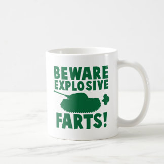 Taza De Café ¡Guárdese de EXPLOSIVO FARTS!