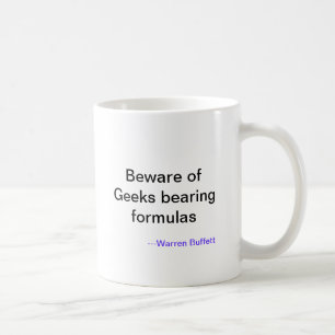 Taza De Café Guárdese de los frikis que llevan fórmulas,