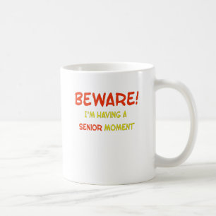 Taza De Café Guárdese de mí están teniendo un momento mayor