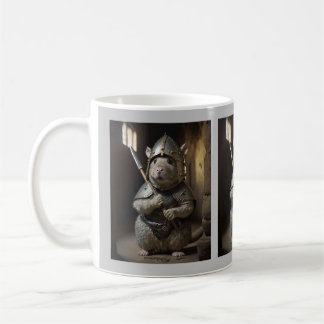 Taza De Café Guardia del Castillo Medieval Rat Mug