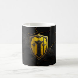 Taza De Café Guardia del Sol Imperial Dorado para Juegos