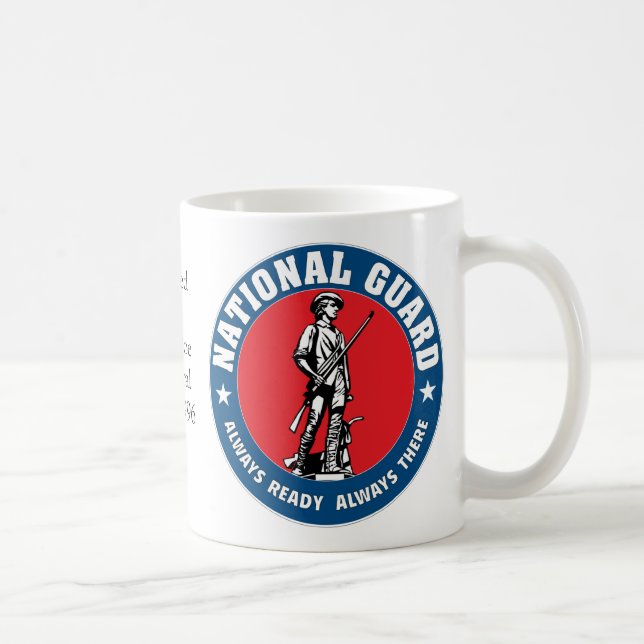 Taza De Café Guardia Nacional de Estados Unidos - serví (Derecha)