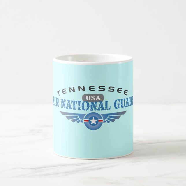 Taza De Café Guardia Nacional del aire de Tennessee (Centro)