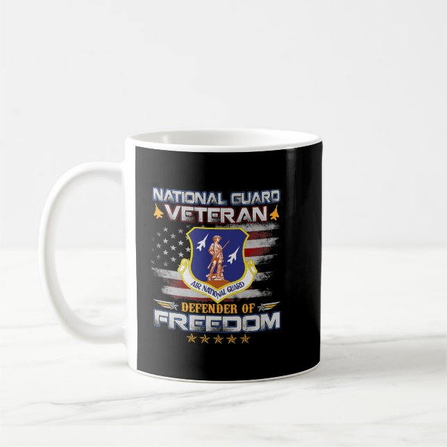 Taza De Café Guardia Nacional del Ejército de los Estados Unido (Izquierda)