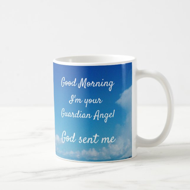 Taza De Café Guardian Angel Coffee Mug (Derecha)