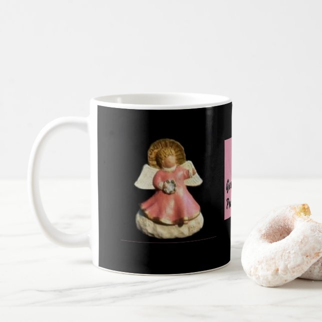 TAZA DE CAFÉ GUARDIAN ANGEL MATTIE MUG (Con donut)