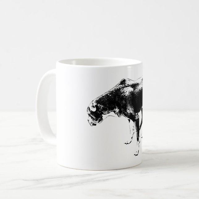 Taza De Café Guardián de otoño en tinta (Anverso izquierdo)