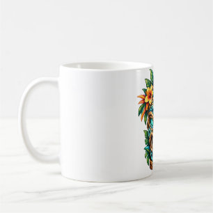 Taza de café Guardian de Pétalo Turquesa