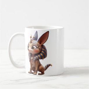 Taza De Café Guardián iluminado por la luna de las arenas antig