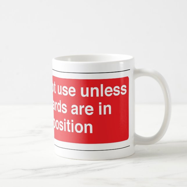 Taza De Café guardias en la posición (Derecha)