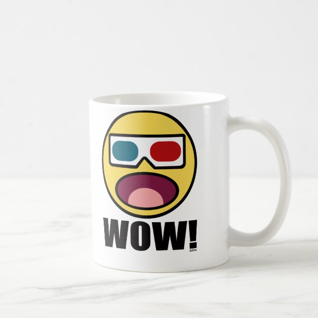 Taza De Café ¡Guau! 3d (Derecha)