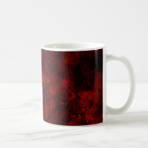 Taza De Café Guay, arte moderno de estampado floral / floral