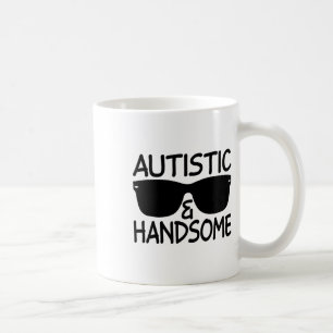 Taza De Café Guay Autista Autista Y Agradable Conciencia Del Au