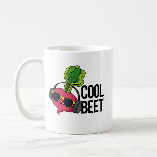 Taza De Café Guay Beet Funny Veggie Pun (Izquierda)