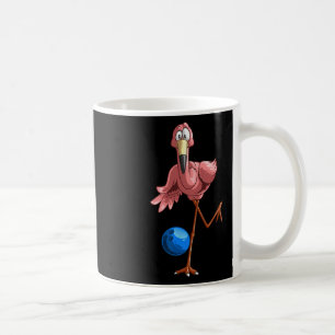 Taza De Café Guay Bowling Flamingo Funny Shorebirds Lover Playe