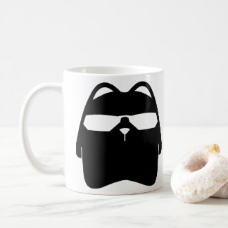 Taza De Café Guay Cat Coffee Mug, agente secreto, gafas de sol