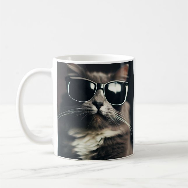 Taza De Café Guay Cat Mug (Izquierda)