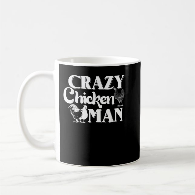 Taza De Café Guay Chicken Art Para Hombres Mujeres Niños Poultr (Izquierda)