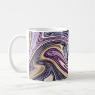Taza De Café Guay Colorful Simulated Acrylic Swirling