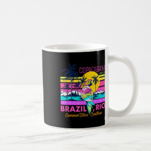 Taza De Café Guay Copacabana Beach Brasil Rio Summer Vibes Grap
