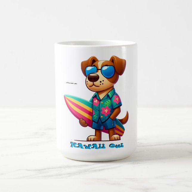 Taza De Café Guay de Hawái - El más frío del Guay (Centro)