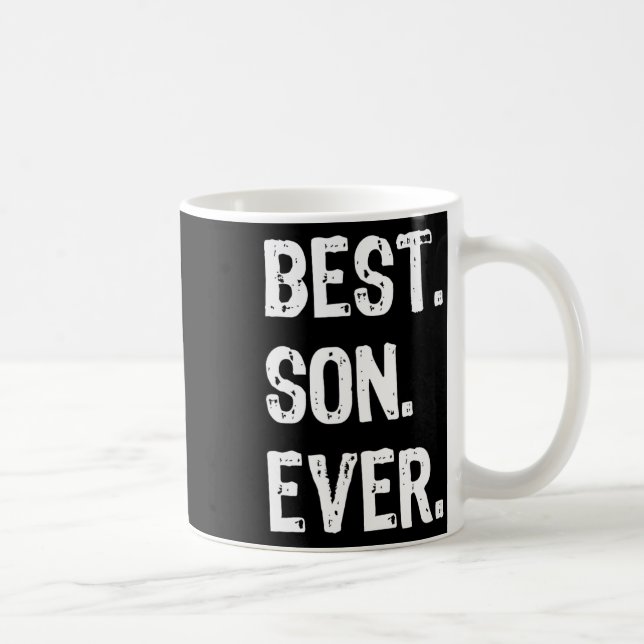 Taza De Café Guay de la familia Best Son ever Funny (Derecha)