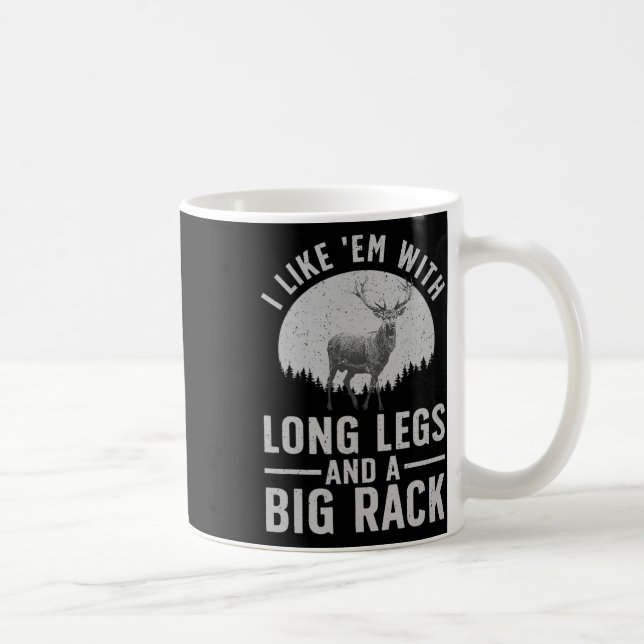 Taza De Café Guay Deer Hunting Art Para Hombres Mujeres Cazando (Derecha)