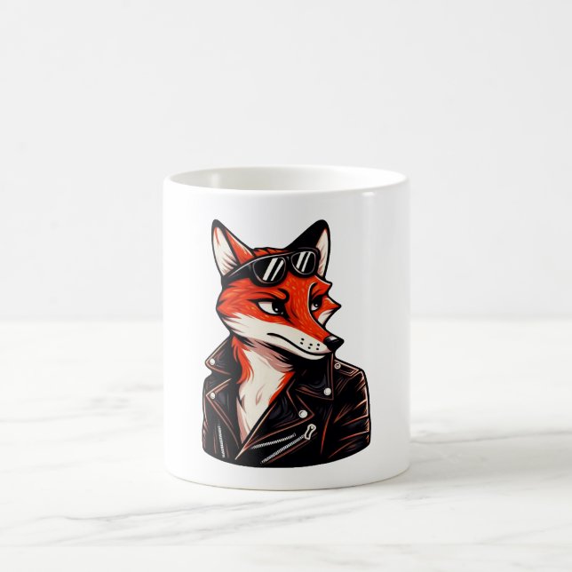 Taza De Café Guay Fox - Animal de época (Centro)