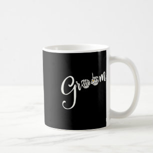 Taza De Café Guay Gótico Groom Bride Skeleton Ring Finger G