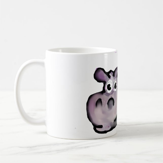 Taza De Café Guay Hippo Life (Izquierda)
