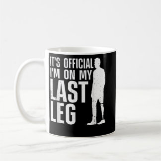 Taza De Café Guay Leg Amputee Art Para Hombres Mujeres Prostéti