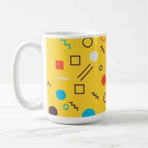 Taza De Café Guay, Memphis únicos, modernos, geométricos urbano