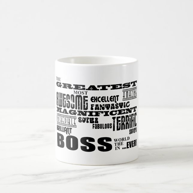 Taza De Café Guay Modern Fun Bosses : Gran Jefe (Centro)