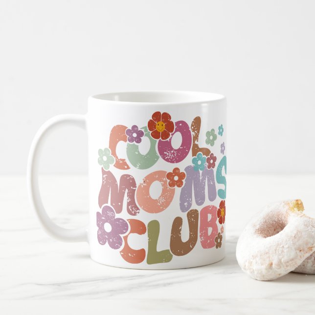 Taza De Café Guay Moms Club (Con donut)