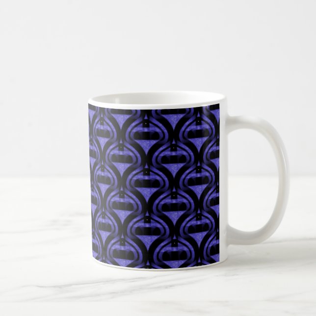 Taza De Café Guay Mug retro, azul real (Derecha)