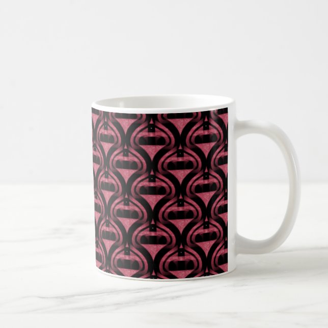 Taza De Café Guay Mug retro, malva suave (Derecha)