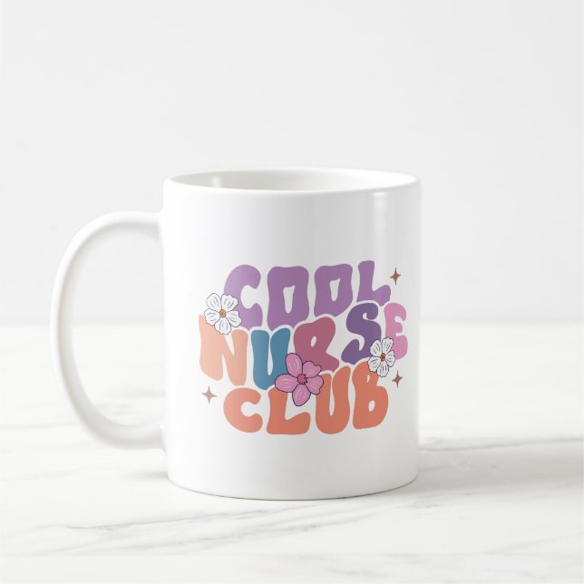 Taza De Café Guay Nurse Club Mug (Izquierda)