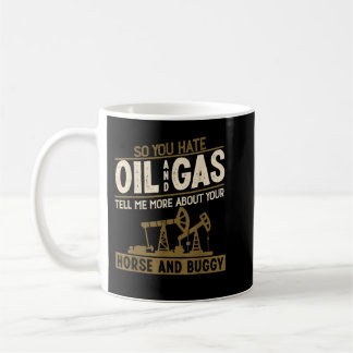 Taza De Café Guay Oilfield Art Hombres Mujeres Trabajando en la