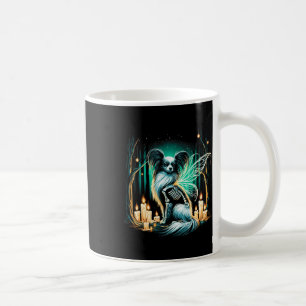 Taza De Café Guay Papillon Dog Skeleton Halloween Dog Mom Dad C