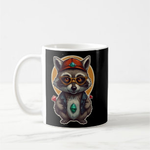 Taza De Café Guay Raccoon Buddy