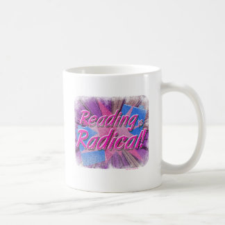 Taza De Café Guay Reading es el lema de Rad Booklover