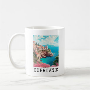 Taza De Café Guay Retro Classic Dubrovnik Croacia