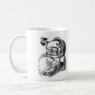 Taza De Café Guay Santa Claus Head Sketch